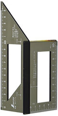 Shinwa One Shot Stop Type Ruler Polycarbonate