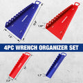 WORKPRO 4-Pack Magnetic Wrench Organizer by WORKPRO