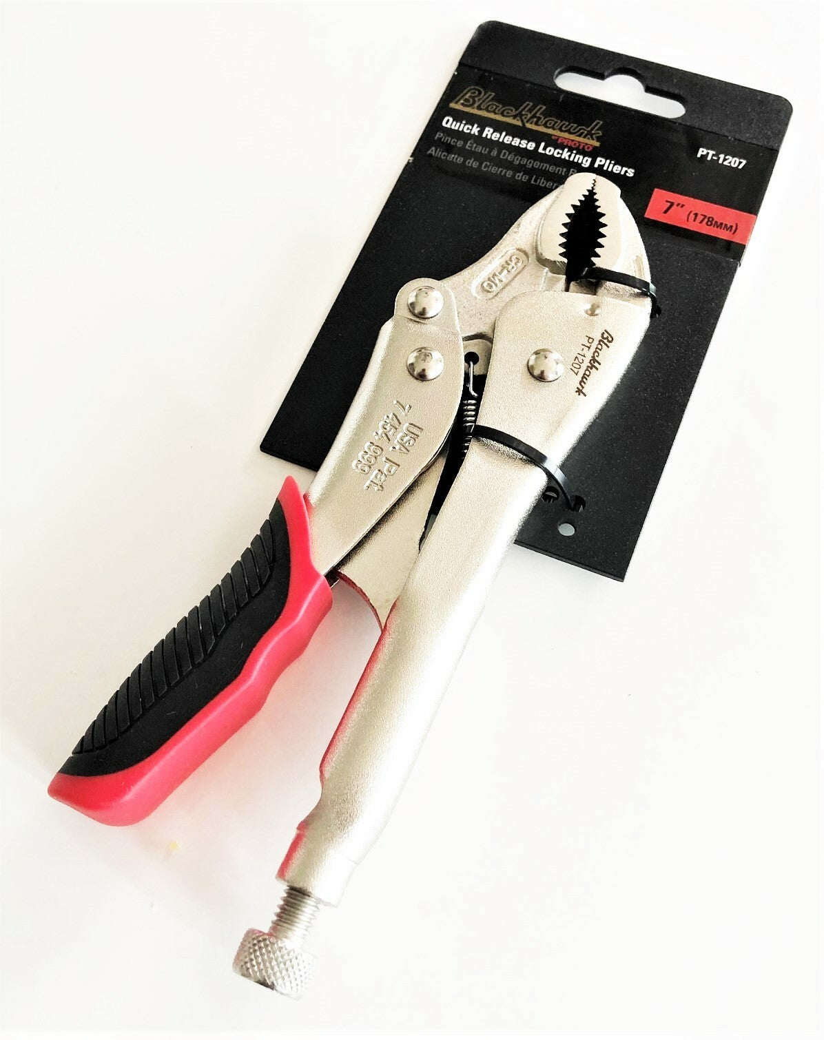 Blackhawk Proto 7" Quick Release Curved Jaw Vise Locking Plier by Blackhawk Proto