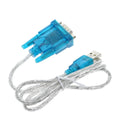 Usb to Serial Rs232 Male 9 Pin Db9 Com Converter Adapter Cable Windows