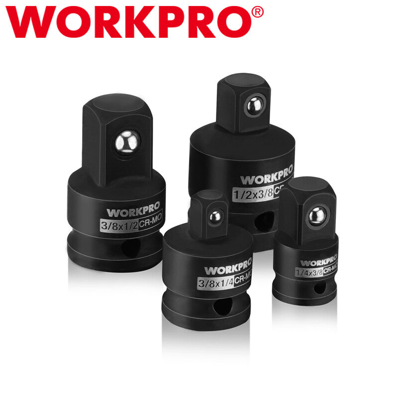Workpro 4PCS Impact Socket Adapter Reducer Set