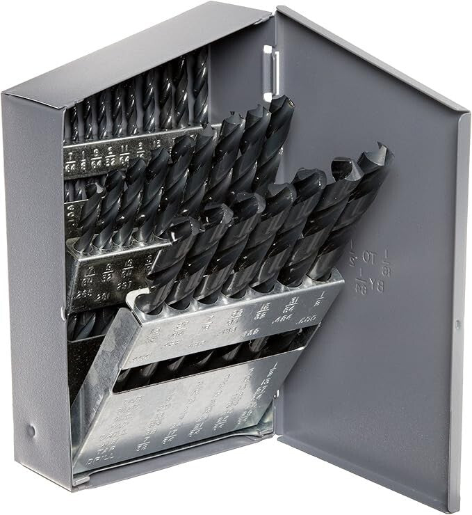 Chicago Latrobe 29pc Drill Bit Set 1/16"-1/2"