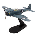 Alloy Sbd Dauntless Model 1:72 Scale United States Navy Wwii Bomber