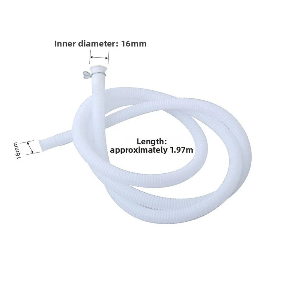 2m Pvc Air Conditioner Drain Hose Extension Pipe Waterproof