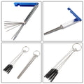 Essential Carburetor For Cleaning Kit 13 Needles 15 Brushes For