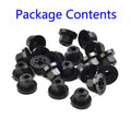 For Plastic Nut With Ring 4.5mm Hole Blacknylon E46 | Built Supply Co