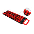 Duratech Socket Organizer 80-piece Portable Socket Holder 1/4", 3/8",