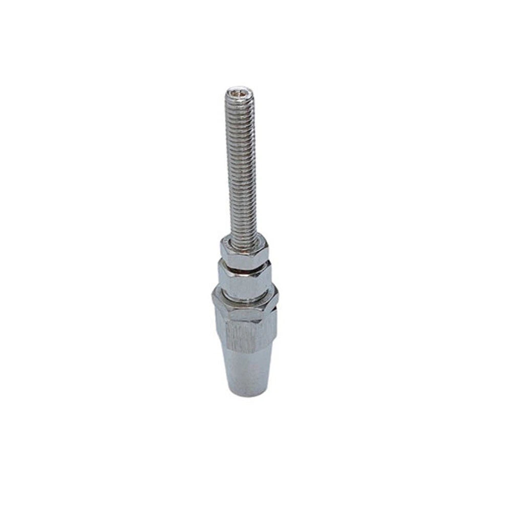 1/8" Swageless Threaded Stud For 1/8" Cable ,1/4" Thread , Stainless