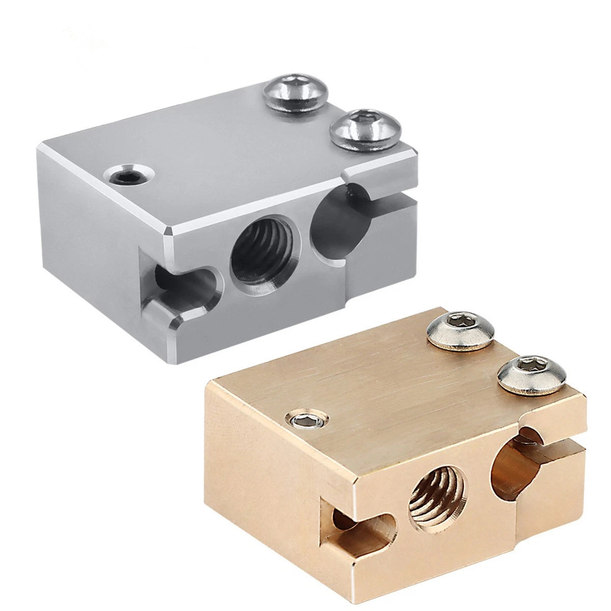 Brass+aluminum Volcano Heater Block Hotend Head For E3d Hotend V6