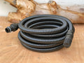 23ft 1" Water Suction Inlet Hose w/Backflow Valve 4 Self-Priming Booster Pump