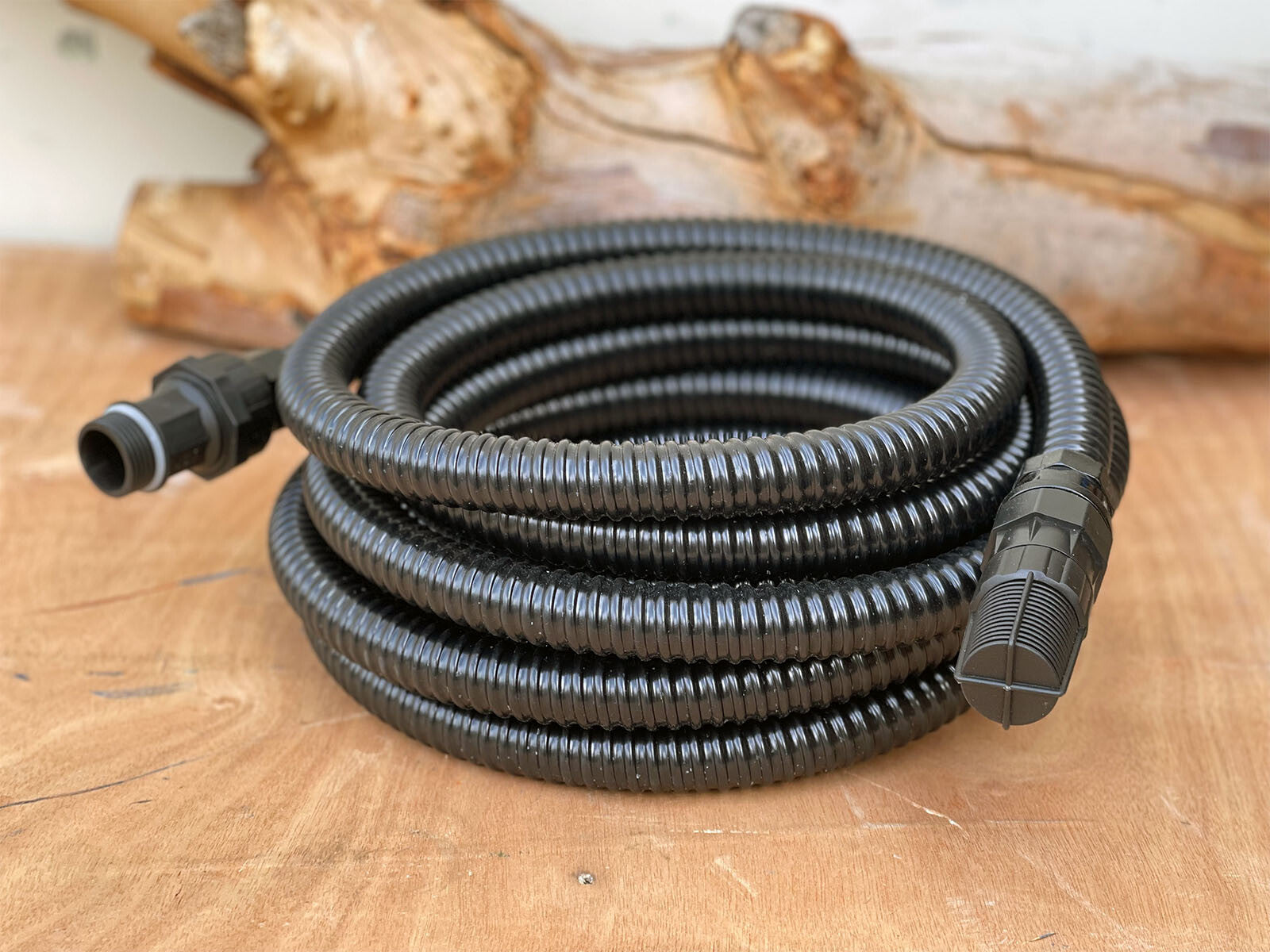 23ft 1" Water Suction Inlet Hose w/Backflow Valve 4 Self-Priming Booster Pump