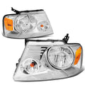 For 2004-2008 Ford F150 Chrome Housing Amber Corner | Built Supply Co