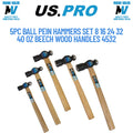 US Pro Tools 10pc 1/4" Hex Dr Magnetic Impact Nut Driver Set