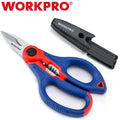 Workpro 6.4-inch Professional Electrician Shears | Built Supply Co
