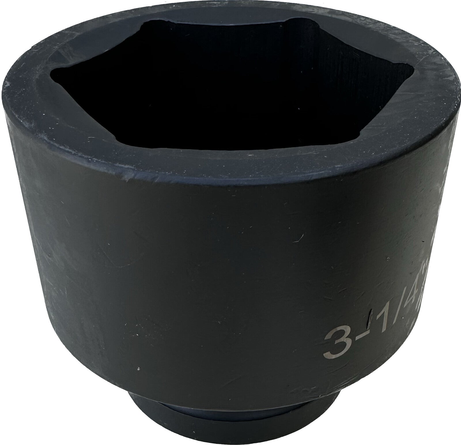 1" Drive 3-1/4" SAE Jumbo Deep Impact Socket 6 Point Cr-Mo Machinery HD Socket