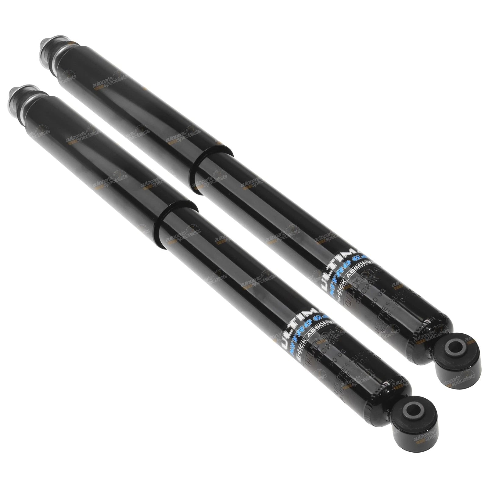 2 Rear Gas Shock Absorbers For Daewoo 1.5i Cielo Espero Lanos