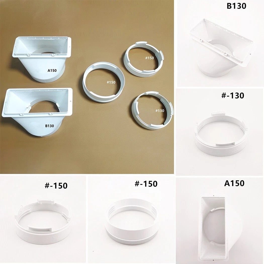 For Exhaust Duct Interface 13/15cm For Haier Parts Portable
