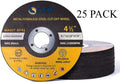 25 Pack 4-1/2" Cut-Off Wheel 1/16" x 7/8" by Unbranded