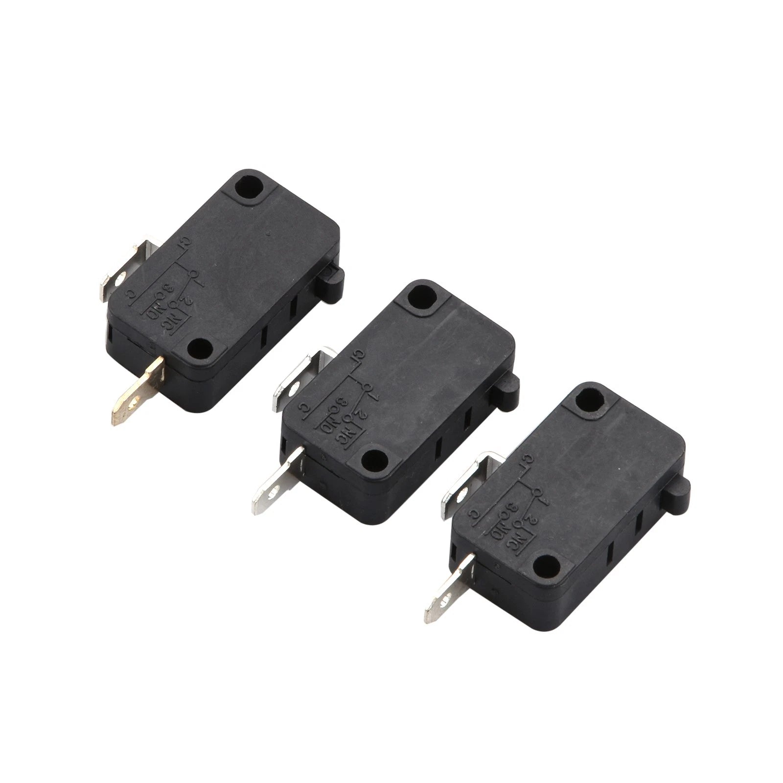 Plastic Microwave Oven Door Switch 16a 125V/250V 2 Normally Open + 1