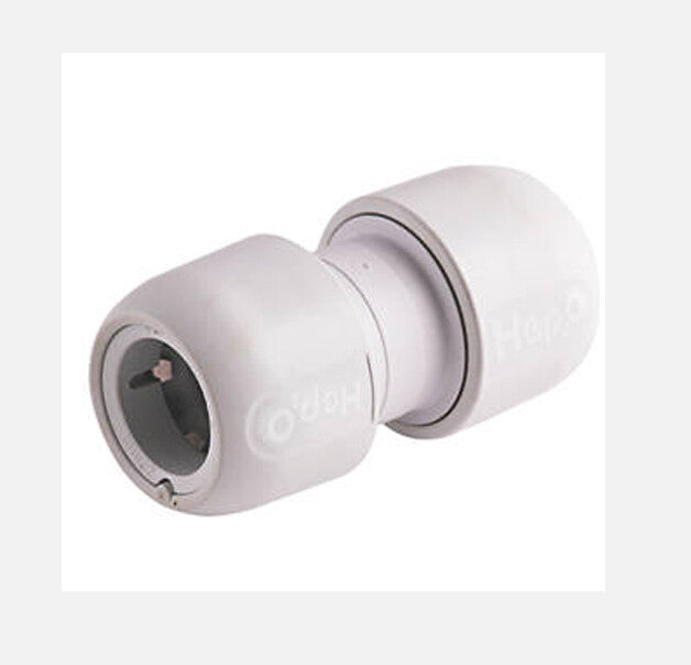 Hep20 22mm Plastic Pushfit Straight Coupler Connector