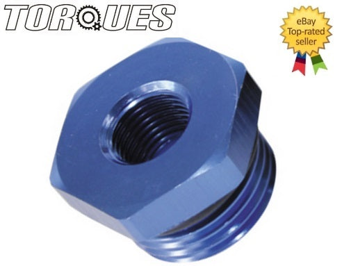 AN -8 (AN8 -08) ORB Hex Head Port Plug O ring Boss + M10x1.0 Port