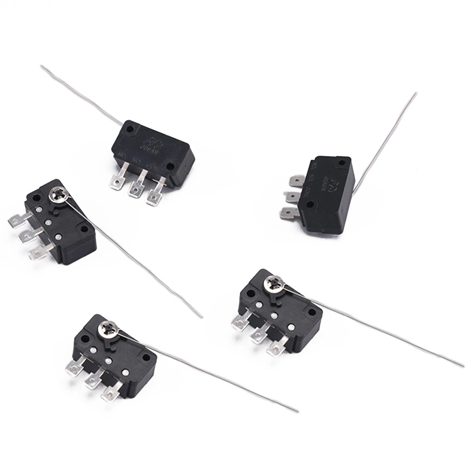 5pack 4.8mm Long Hinge Microswitch Arcade Change-coin Acceptor Micro