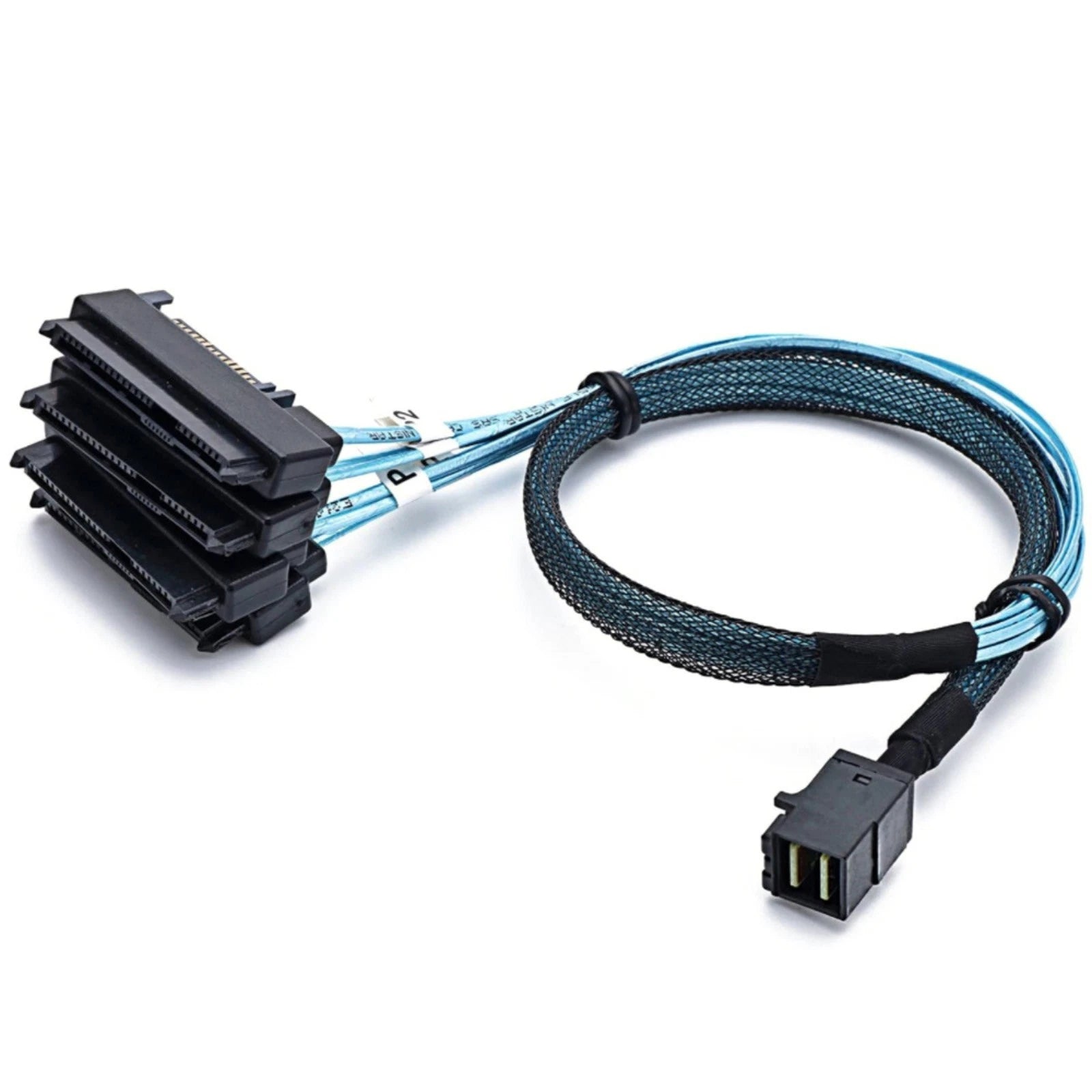 Internal Mini Sas Sff-8643 To 4x Sff-8482 Hard Drive Breakout Cable