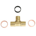 25 Pack  XFITTING 3/4" PB x 3/4" PB x 3/4" PEX-B Tee, P