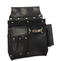 BuildPro 10 Pocket Leather Nail & Tool Bag