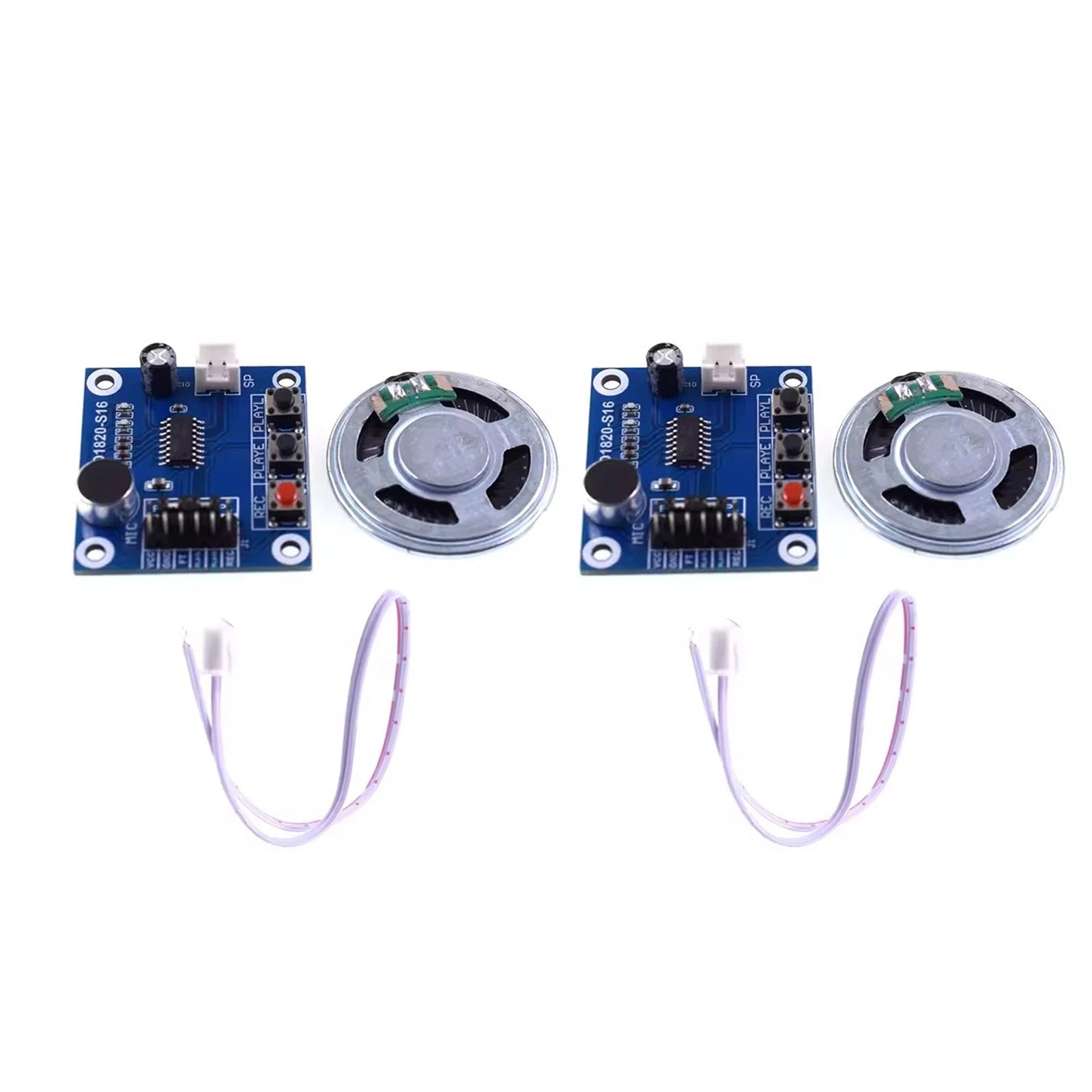Isd1820 Sound Recording Module With Speaker Mic High Quality Voice 10s