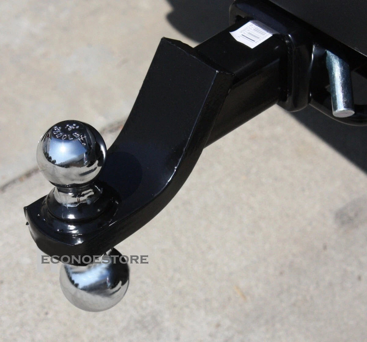 2" Reciever Double Hitch Ball W/ Hitch Pin &1 7/8" & 2" Ball Mount