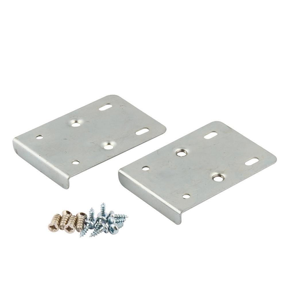 2 x Hinge Mount Repair Plate Kit For Kitchen Cabinets Blum Etc