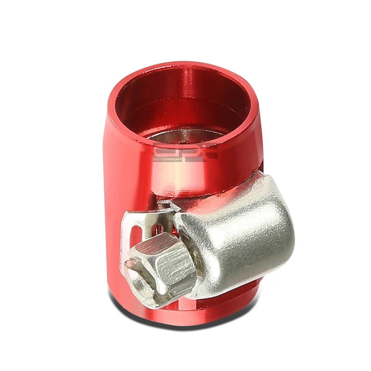 4an An-4 Push On Hose End Cover Clamp Finisher Red | Built Supply Co