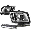 Chrome Housing Clear Lens Heads+smoked Led Fog | Built Supply Co