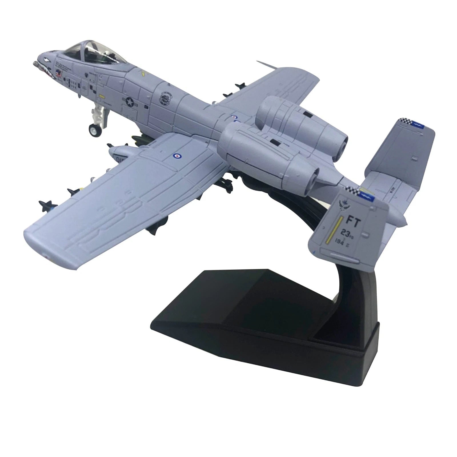 1:100 A-10 Attack Aircraft Thunderbolt Ii Fighter Alloy Plane Model