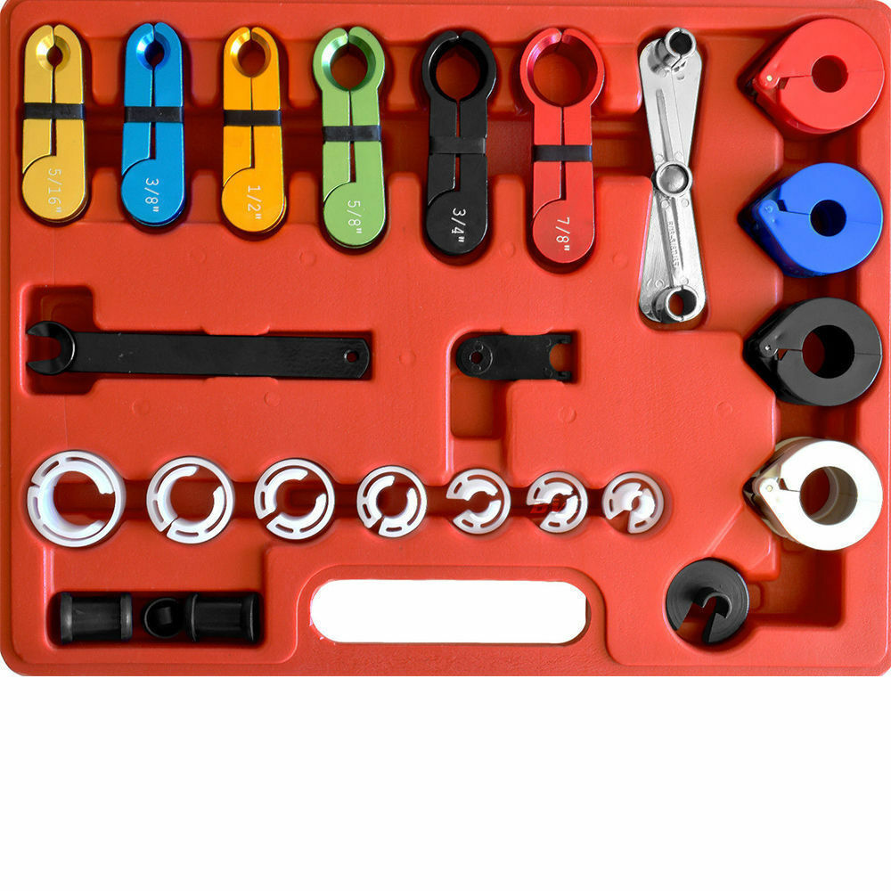 Transmission Air Con Air Conditioning Fuel Line Disconnect Removal