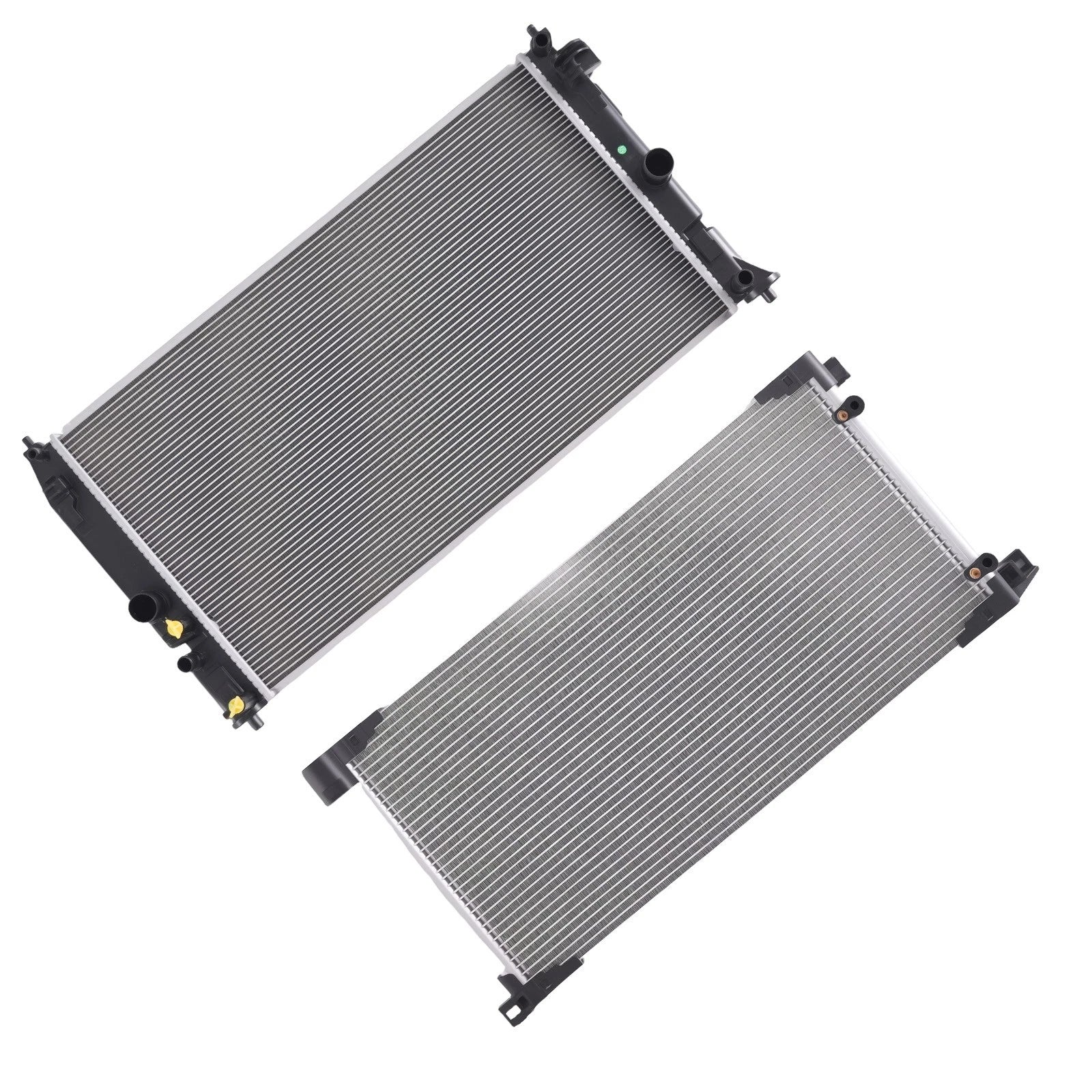 Coolant Radiator &amp; AC Condenser Assembly for Toyota Prius Prime 1.8L 2017-2022
