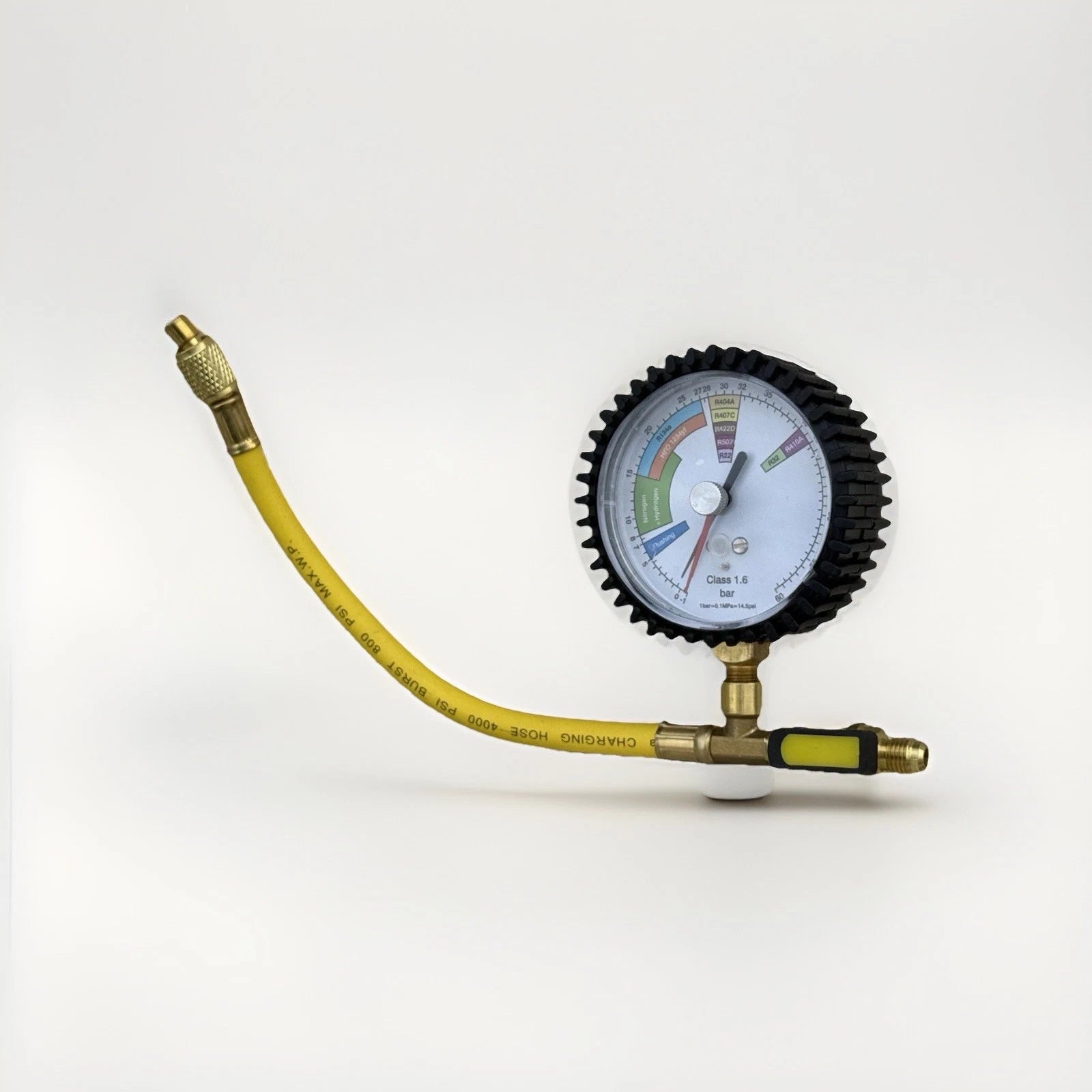 R32 R410a R22 Hvac Nitrogen Pressure Gauge Tester Flushing 3-1/2"
