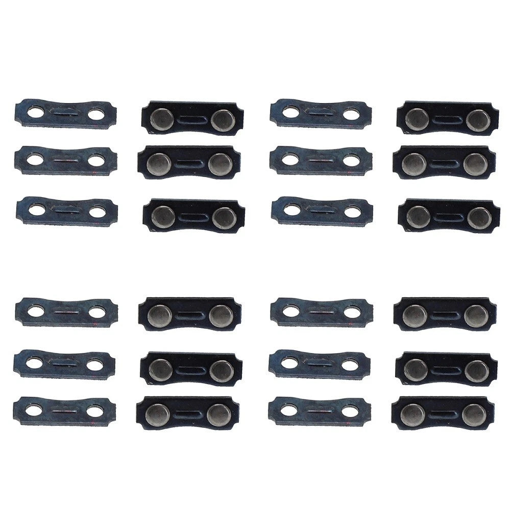 12-sets Chainsaw Chain-links Spare Replace-part Tool 3/8lp Pitch -