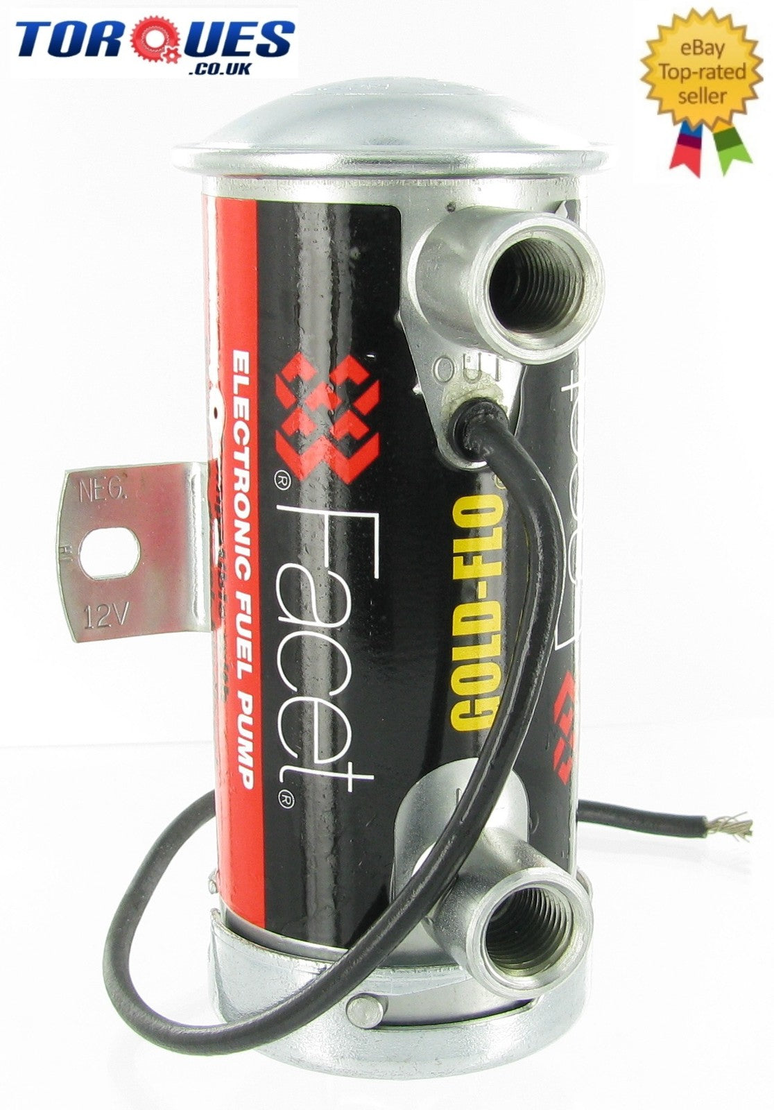 Facet Works Red Top Fuel Pump Ideal For Weber / Dellorto / Swirl Pot