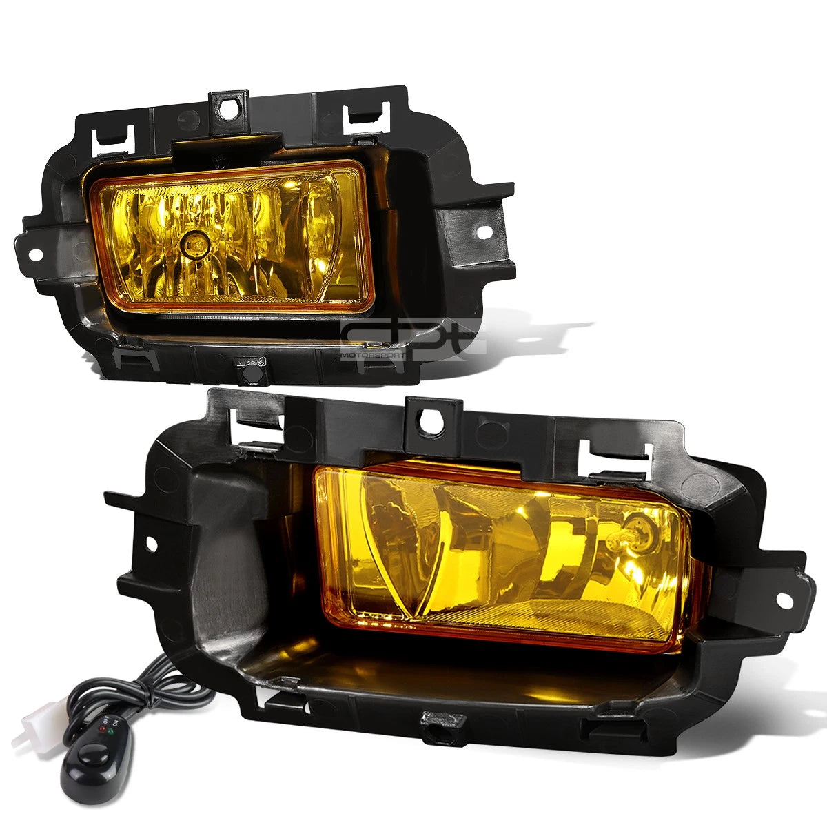 Fit 14-15 Silverado 1500 Yellow Lens Oe Bumper Fog | Built Supply Co