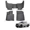 Floor Mats for Hyundai Santa Cruz 2022-2025 TPE Black All Weather