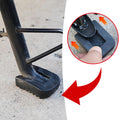 2Pcs Motorcycle Rubber Pad For Foot Kickstand Extension Plate Stand