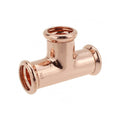M-Press Copper Press 22mm X 15mm X 15mm Tee Press Fitting