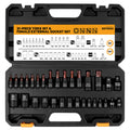 31PC Torx Bit Socket Set T8-T70 & E-Torx E4-E24 S2 Alloy Steel Star