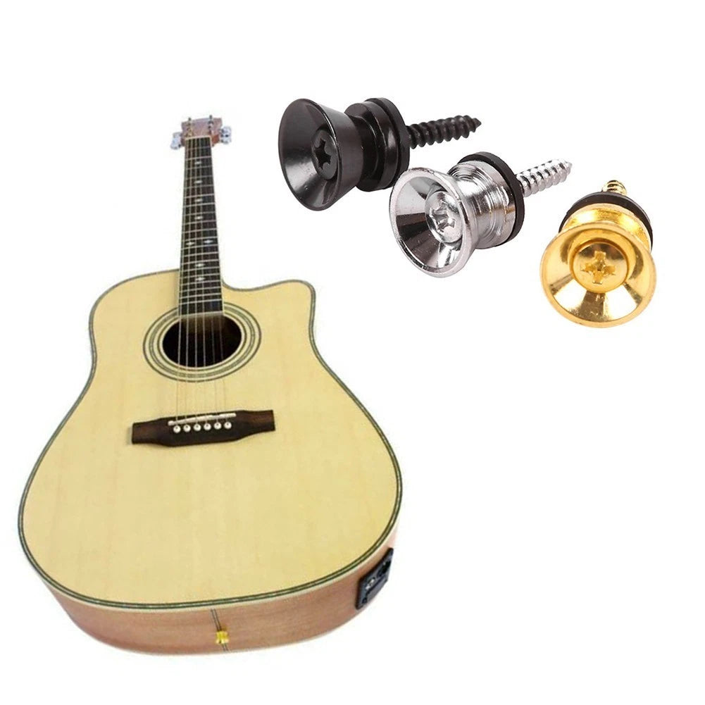 Guitar Pegs Accessories Buttons Copper End Fittings Guitar Brand New