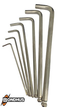 BONDHUS Allen Key Ball End Hex Key Set Metric/Imperial by BONDHUS