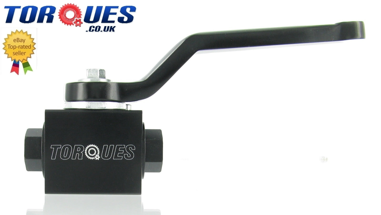Brake Line Lock Shut Off Valve 1/8" NPT Billet Aluminium Black