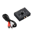 L / R Stereo Audio Bi-directional Switcher Bi-directional Audio