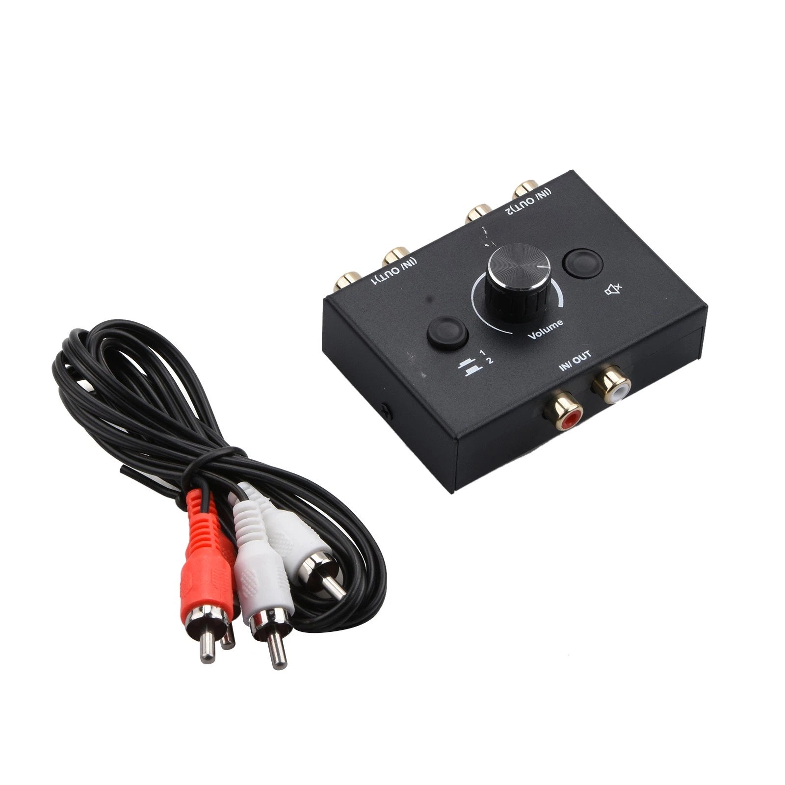 L / R Stereo Audio Bi-directional Switcher Bi-directional Audio